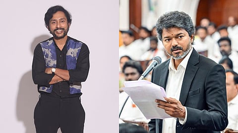 RJ Balaji, CM Vijay