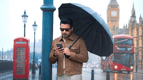 Suriya on the film's poster