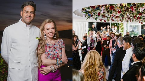 Entrepreneur Rishabh Tongya and Chopard Co-President Caroline Scheufele