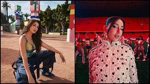 Nora Fatehi in her FIFA World Cup song 'Siir Siir'