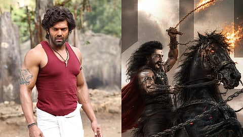 Arya; A still from 'Karuppu'