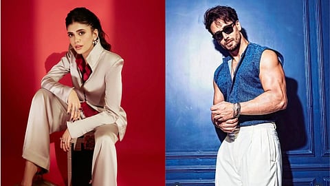 Sanjana Sanghi and Tiger Shroff