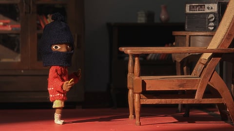 A still from 'The Chair'