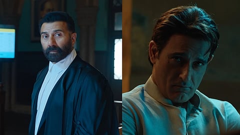 Sunny Deol and Akshaye Khanna in 'Ikka'