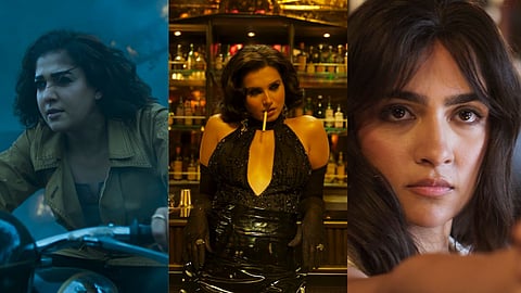 Nayanthara, Tara Sutaria and Rukmini Vasanth in 'Toxic'