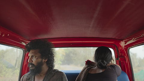 Lokesh Kanagaraj and Wamiqa Gabbi in 'DC'