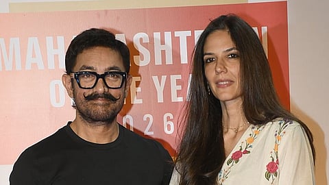 Aamir Khan with Gauri Spratt