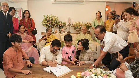 Aamir Khan and Gauri Spratt tied the knot on July 5