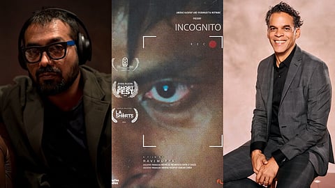 Anurag Kashyap, poster of 'Incognito' and Vikramaditya Motwane