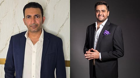 Arjun Banerji (left) and Akshaye Widhani