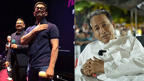 Aamir Khan at the London Indian Film Festival and Sonam Wangchuk