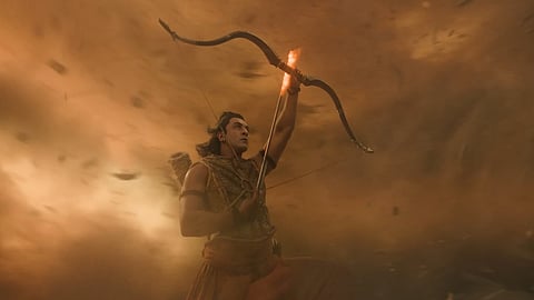 Ranbir Kapoor in a still from 'Ramayana'