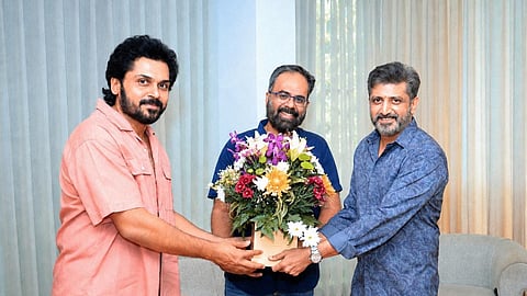 Karthi and Mohan Raja will be collaborating on this next film