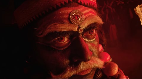 Suriya as Karuppasamy in 'Karuppu'