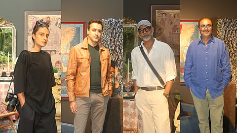 From left: Avani Rai, Imran Khan, Abhinay Deo and Shivendra Singh Dungarpur.
