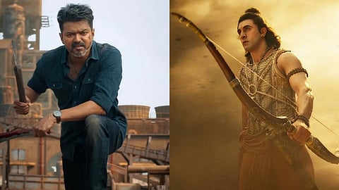 Stills from 'Jana Nayagan' and 'Ramayana'