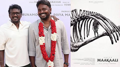 Mari Selvaraj, SB Aravinth; poster of 'Maakaali'