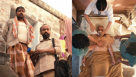 Stills from 'Termite' and 'The Last Rites'