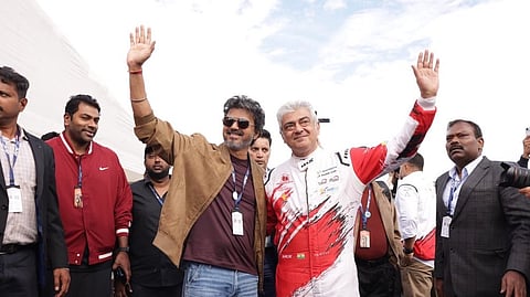 Ajith Kumar and Vijay ahead of the race