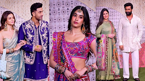 Alia Bhatt, Ranveer Kapoor, Janhvi Kapoor, Katrina Kaif and Vicky Kaushal attend Ganesh Chaturthi celebrations at Antilia 