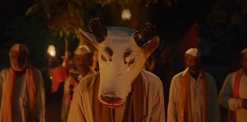 A still from 'Gondhal'