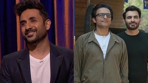 Vir Das and a still from "Real Kashmir Football Club"