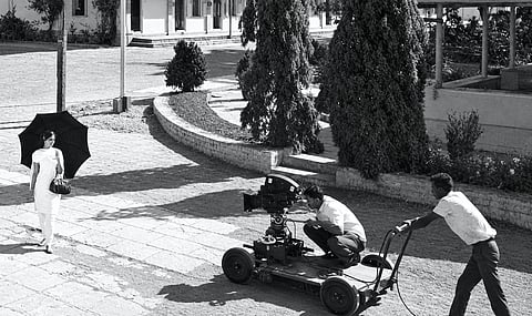 A picture from the FTII campus
