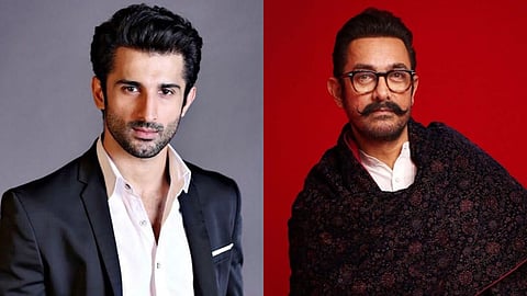 Stills of Sidhant Gupta and Aamir Khan