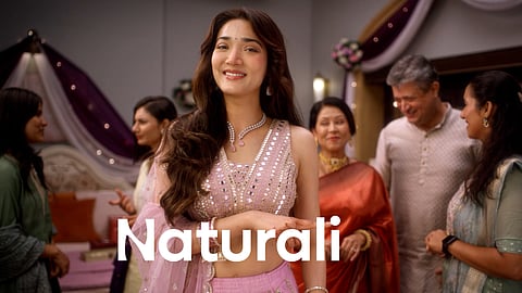 A still from Naturali's new anti-hairfall campaign 