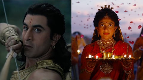 Ranbir Kapoor and Sai Pallavi in 'Ramayana'
