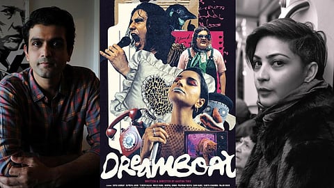Amit Masurkar, the poster of 'Dreamboat,' Aastha Tiku