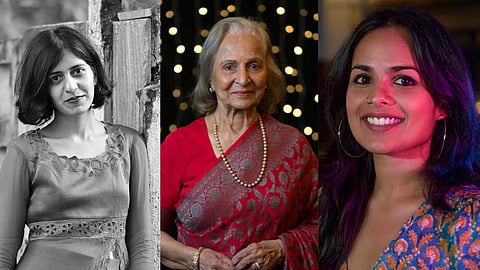 Shuchi Talati, Waheeda Rehman and Vinnie Ann Bose