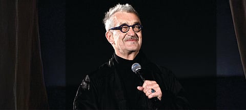 Wim Wenders attends The Cinema Ritrovato Festival at Piazza Maggiore on June 23, 2024 in Bologna, Italy.