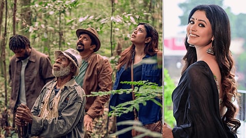 Ritabhari Chakraborty in a still from 'Papa Buka'