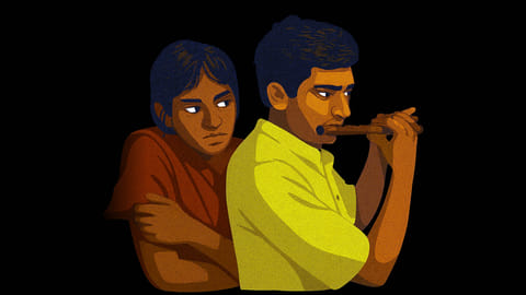 An illustation for 'Nagar Kirtan'