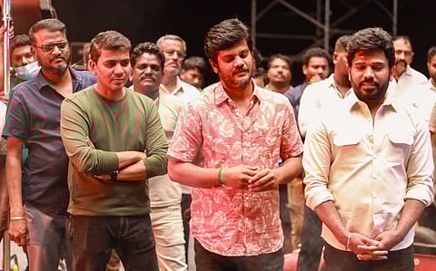 On the sets of Legend Saravanan's next film