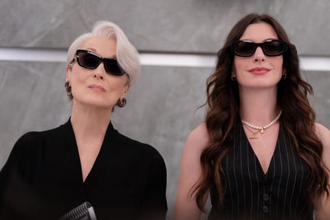 Meryl Streep and Anne Hathaway in 'The Devil Wears Prada 2'