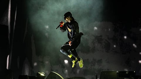 Travis Scott on the Circus Maximus Tour in India