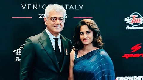 Ajith Kumar and Shalini Ajith Kumar