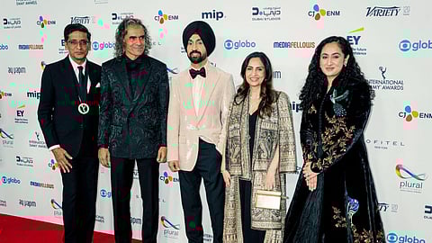 'Amar Singh Chamkila' team at the International Emmys 2025