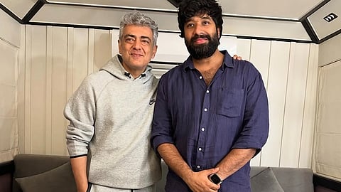 Ajith Kumar and Adhik Ravichandran