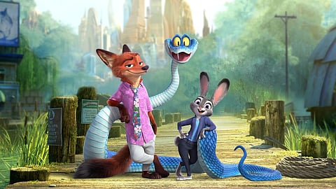 A still from 'Zootopia 2'