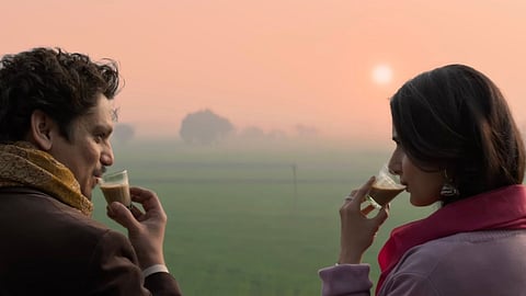 A still from 'Gustaakh Ishq'