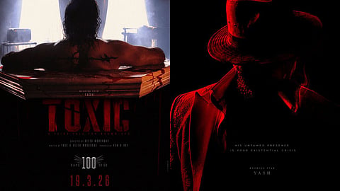Yash in a new poster of 'Toxic' 