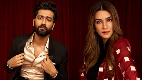 Vicky Kaushal and Kriti Sanon 