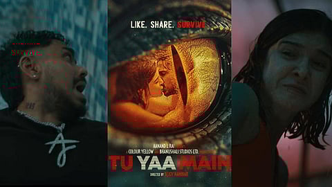 Adarsh Gourav and Shanaya Kapoor in a still from the film