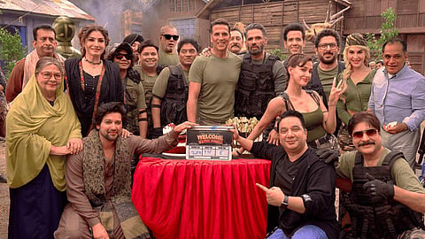 A still from 'Welcome to the Jungle'