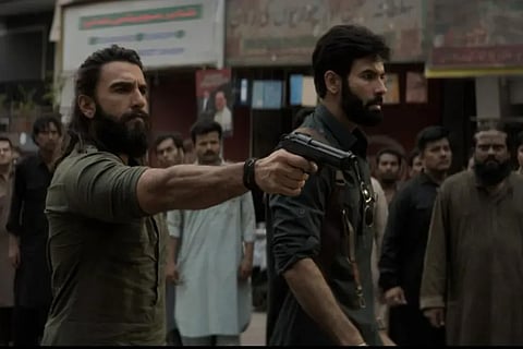 A still from 'Dhurandhar'
