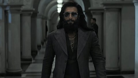 Ranveer Singh in a still from 'Dhurandhar'