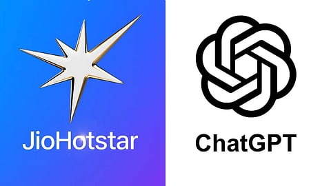 JioHotstar + ChatGPT